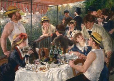 Impressionnisme Auguste Renoir Le Déjeuner des canotiers