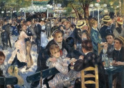 Impressionnisme Auguste Renoir bal du moulin de la galette
