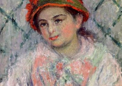 Impressionnisme Blanche Hoschédé portrait