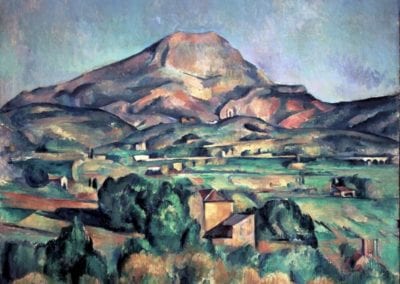 Impressionnisme Paul Cézanne Mont Sainte Victoire